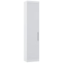 Ver imagem 1 de Guarda Roupa Modulado Sapateira 50cm 1 Porta Taiga Branco L01 - Mpozenato
