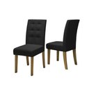 Ver imagem 2 de Conjunto com 2 Cadeiras de Jantar Multimóveis CR50040 Preto