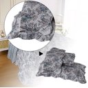 Ver imagem 3 de Colcha Cobre Leito Ultrassonic Dupla Face Estampada Casal 220x240cm - Colcha Ilhéus