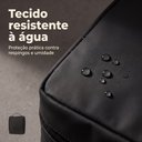 Ver imagem 3 de Necessaire 5,5L Preta Gancho Suspensa Organizador de Viagem
