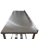 Ver imagem 5 de Mesa Aço Inox Profissional 160x60x90 Cm com Espelho Nortinox