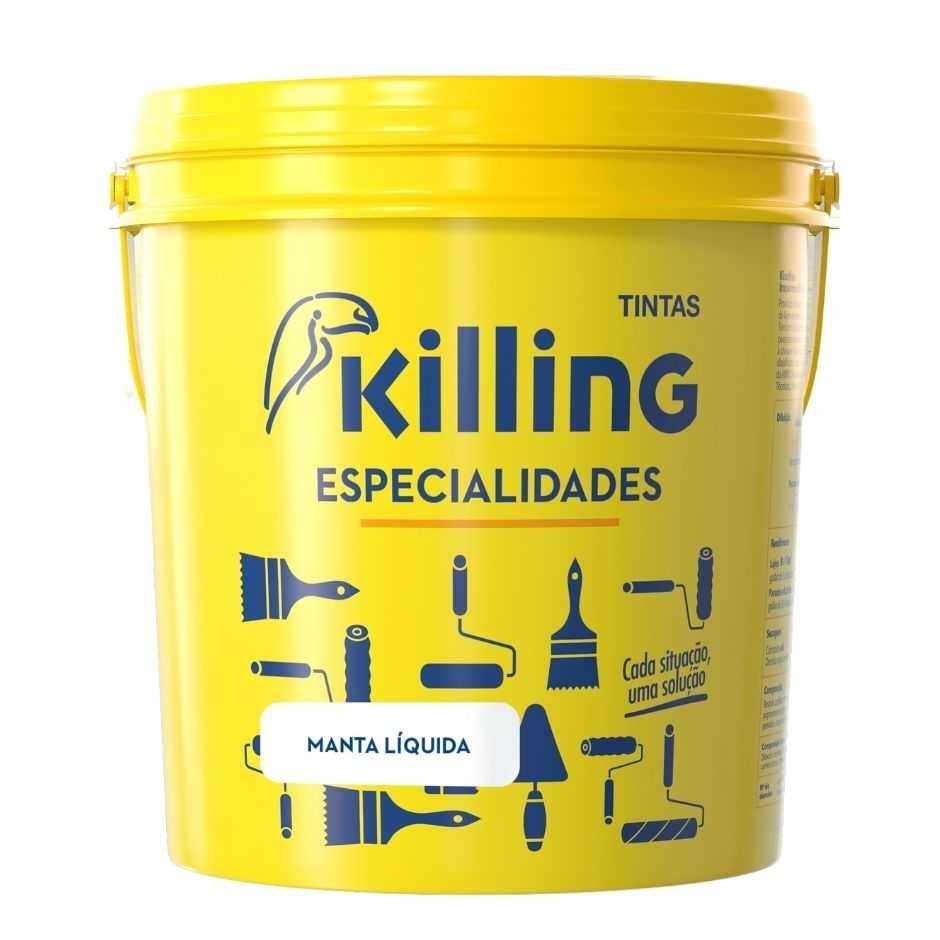 Impermeabilizante Manta Liquida 18kg - Kisacril - 1
