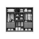 Ver imagem 4 de Guarda Roupa 3 Portas 6GVS Palazzo N. Horizonte Fendi