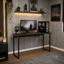 Ver imagem 2 de Escrivaninha Gamer Office 1,10 Klm 110x45 cm Compacta Klm Store
