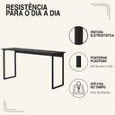 Ver imagem 3 de Escrivaninha Gamer Office 1,10 Klm 110x45 cm Compacta Klm Store