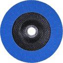 Ver imagem 3 de Disco Flap para Inox Reto G120 Acabamento Fino Aco Inox Fibra de Vidro Zirconia 177,8x22,23mm Worker