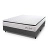Conjunto Box Casal Hellen Colchão com Molas Ensacadas Yaris Branco - 1