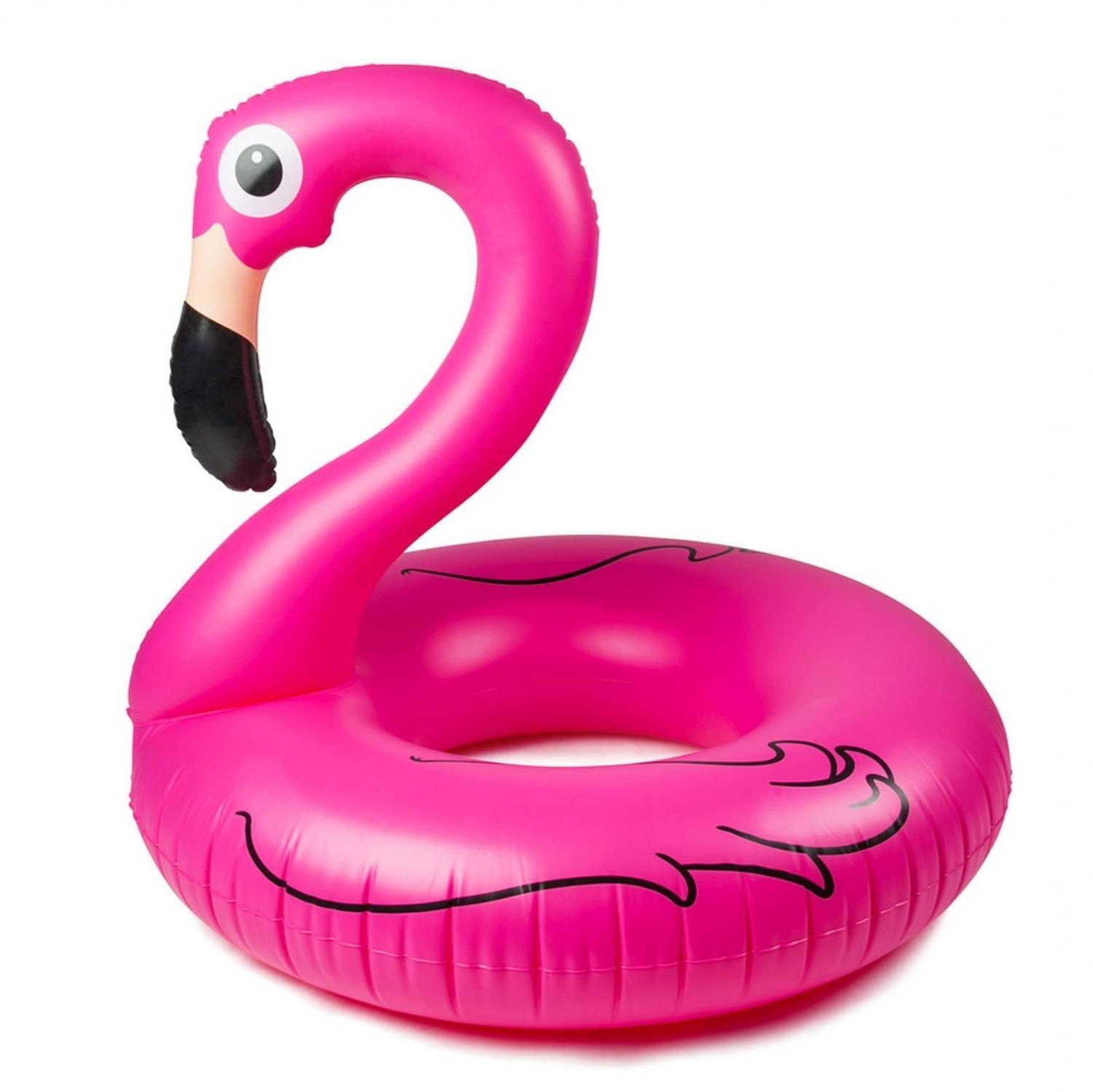 Boia Flamingo Rosa 120cm Inflável Gigante Modelos Pop