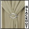 cortina blackout Berlim 8,00 x 2,90 corta luz voal bege - 5
