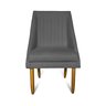Kit 08 Cadeiras Para Sala De Jantar Ana Pés Palito Suede Grafite - D'Classe Decor - 2