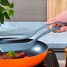 Pinça Espátula 2 em 1 Resistente Ao Calor para Cozinha - 10