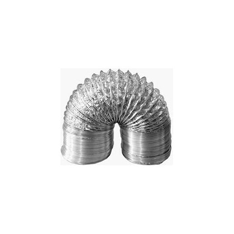 Duto Flexivel Aluminizado LEVE (Rolo c/10m) - 5 Pol. - 125mm