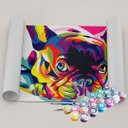 Ver imagem 2 de Kit Pintura Terapêutica - Bulldog Colorido