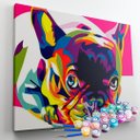Ver imagem 1 de Kit Pintura Terapêutica - Bulldog Colorido