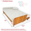 Ver mais imagens de Sofá Cama Paris Sarja Verde Bandeira Madeira Maciça Alto Padrão