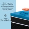 Cama Box Casal com Pillow Top Espuma Viscoelástica da Nasa e Molas Superlastic 138x188x57cm MaxSleep - 4