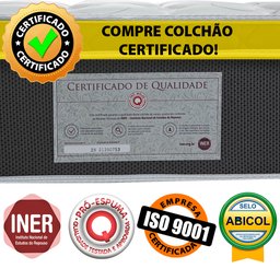 Cama Box Casal com Pillow Top Espuma Viscoelástica da Nasa e Molas Superlastic 138x188x57cm MaxSleep - 6 Cama Box Casal com Pillow Top Espuma Viscoelástica da Nasa e Molas Superlastic 138x188x57cm MaxSleep - 6