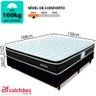 Cama Box Casal com Pillow Top Espuma Viscoelástica da Nasa e Molas Superlastic 138x188x57cm MaxSleep - 2