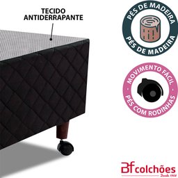 Cama Box Casal com Pillow Top Espuma Viscoelástica da Nasa e Molas Superlastic 138x188x57cm MaxSleep - 7 Cama Box Casal com Pillow Top Espuma Viscoelástica da Nasa e Molas Superlastic 138x188x57cm MaxSleep - 7