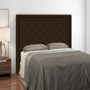 Ver imagem 7 de Cabeceira Solteiro 90 cm Padov Veludo SL 942 Peer