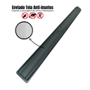 Ver imagem 5 de Ralo Linear Seca Box 80cm x 5cm Inox Trilho Escovado Coletor Preto e Tela