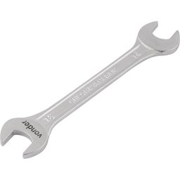 Chave fixa 14x15mm cromo vanádio fosco cartela - Vonder - 1