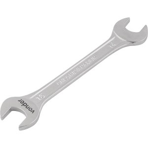 Chave fixa 14x15mm cromo vanádio fosco cartela - Vonder