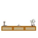 Ver imagem 2 de Nicho Native 217 cm - Naturale/Tela Rattan Creme