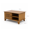 Ver imagem 3 de Mesa de Centro Lux 1 Porta Ipê