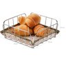 Cesta Para Pães Quadrado Porta Pão Francês Para Mesa Tecido - 2