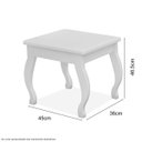 Ver imagem 3 de Banqueta Luna Branco - Luapa