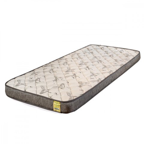 Colchão Solteiro Apolospuma de Dreemy D33 78x188x12 Grafite com Branco 