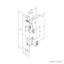 Ver imagem 3 de Fechadura Stam 501/33 Espelho de Inox - Cromado