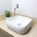 Ver imagem 4 de Torneira Pia para Lavatório Link Bica Baixa Inox Cromado Cuba