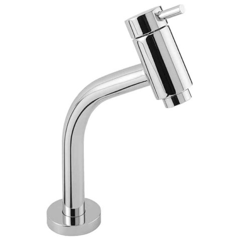 Torneira Pia para Lavatório Link Bica Baixa Inox Cromado Cuba