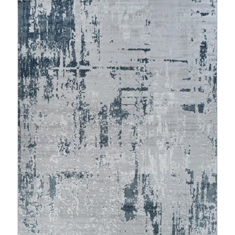 Tapete Hazz Maldivas7 150 X 200 Cinza Azul Marinho