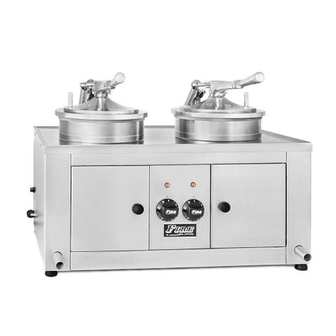 Fritadeira Elétrica Industrial de Frango 2 Bocas Fire 220V FF2B Fire