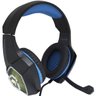 Headset Gamer Fone Ouvido Microfone Bass LED Pc Celular Infokit Gh-x2000 xsoldado Azul - 2