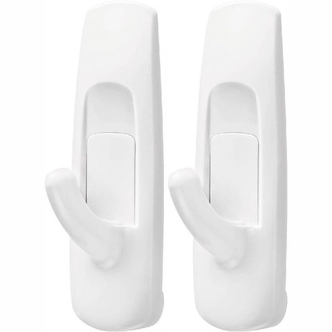 Gancho Adesivo Command Branco Médio 2 Unidades - H0001818113 - 3m Gancho Med.c/ades.command C/2pcs 6