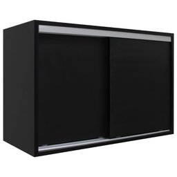 Armário Aéreo Multiuso 70cm 2 Portas de Correr 100% Mdf - 1