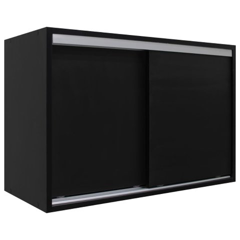 Armário Aéreo Multiuso 70cm 2 Portas de Correr 100% Mdf