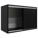 Ver imagem 4 de Armário Aéreo Multiuso 70cm 2 Portas de Correr 100% Mdf