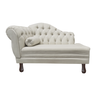 Recamier Sofá Direito Larissa 120cm Sala Suede Marfim - Incasa Decor - 1