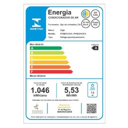 Ar Condicionado Split Pt Elgin Eco Inverter 24000 Btus Quente e Frio 220v Pvqe24c2ca - 5