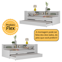 Ver imagem 3 de Bicama com Baú para Colchão 78 X 188 Cm Multimóveis Fg5011 Branca
