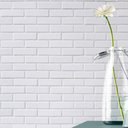 Ver imagem 1 de Papel de Parede 3d Adesivo Tijolo Branco Autocolante