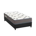 Ver imagem 1 de Cama Box Solteiro: Colchão Espuma D33 Ortobom Light + Base CRC Suede Gray(88x188)
