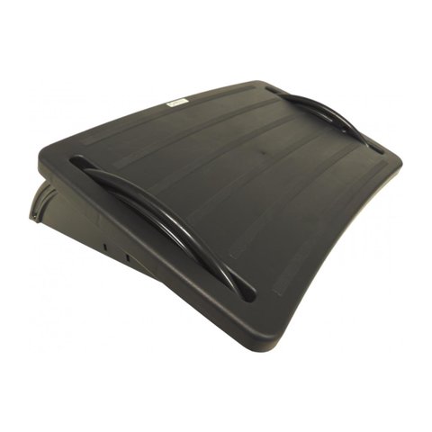 Apoio para os Pés Ajustável - PRETO - MR PLAST - 71006