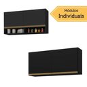 Ver imagem 2 de Kit Armário Cozinha Aéreo 105cm com Aéreo 120cm Veneza Multimóveis Mp2292