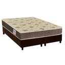 Ver imagem 1 de Cama Box Queen: Colchão Ortopédico Orthoflex D33/EP Matera + Base CRC Suede Brown(158x198)